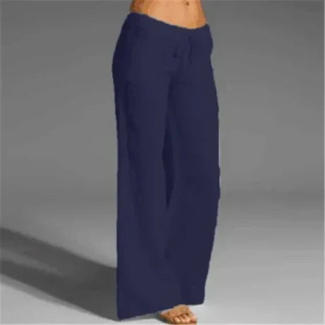 Kim - Weiße Leinenhose