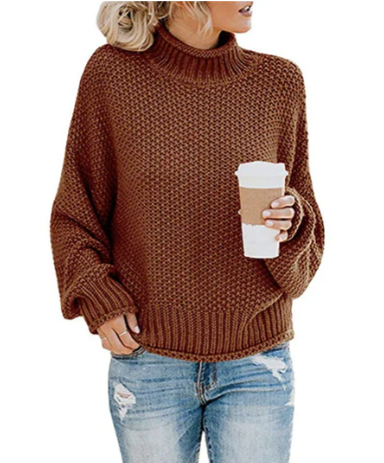 Helga – Rollkragenpullover Für Damen