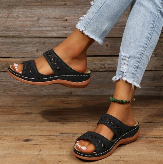 Ines - Stilvolle Orthopädische Sandalen