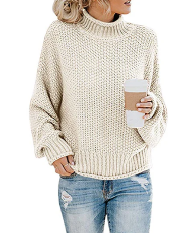 Helga – Rollkragenpullover Für Damen
