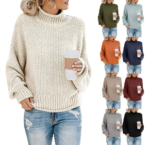 Helga – Rollkragenpullover Für Damen
