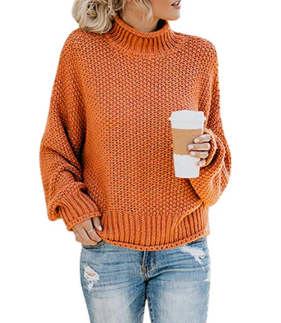 Helga – Rollkragenpullover Für Damen