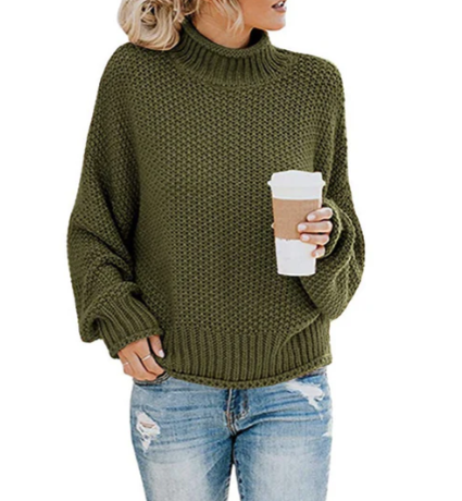 Helga – Rollkragenpullover Für Damen