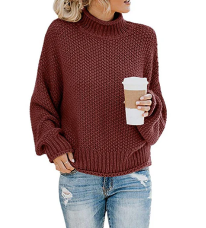 Helga – Rollkragenpullover Für Damen