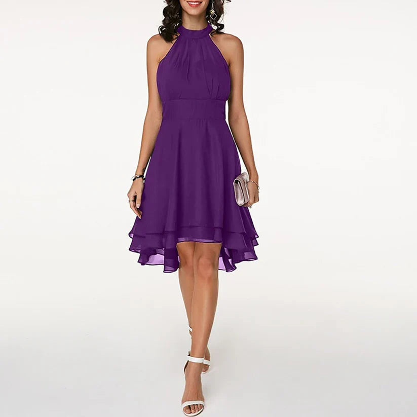 Adelinde - Stilvolles Kleid Mit Charmanten Rüschen