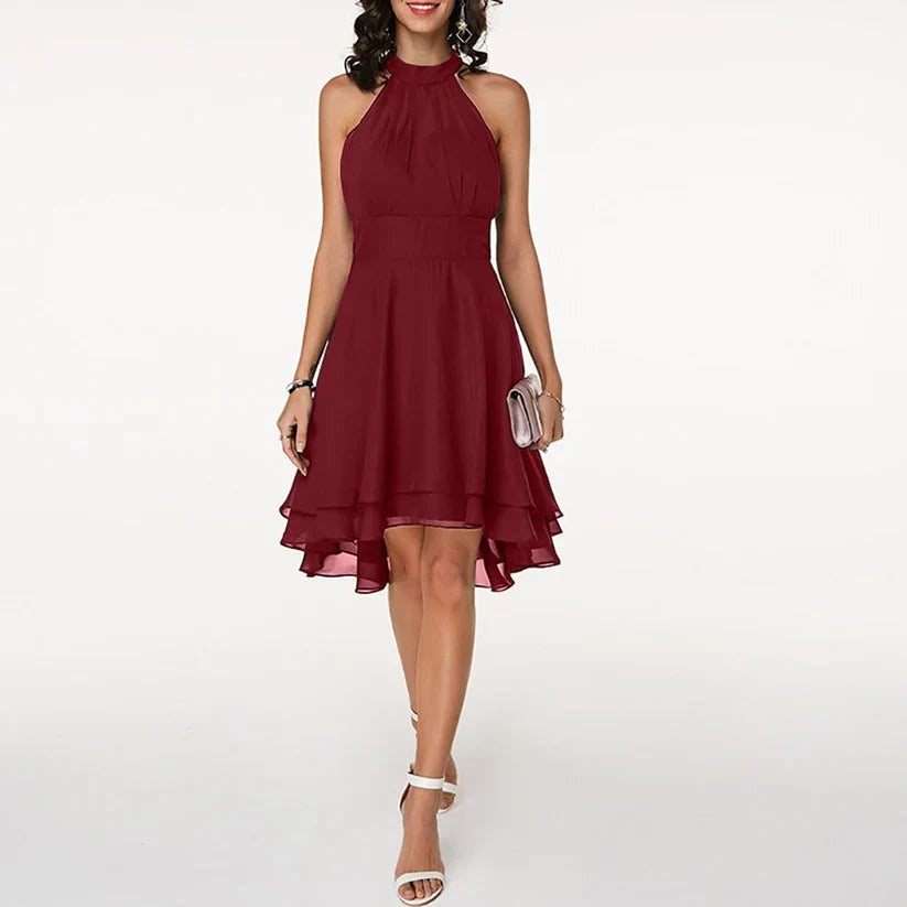 Adelinde - Stilvolles Kleid Mit Charmanten Rüschen