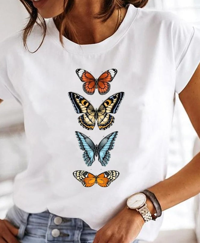 Edda - Super Stylisches T-Shirt Mit Extravaganten Sommer Designs