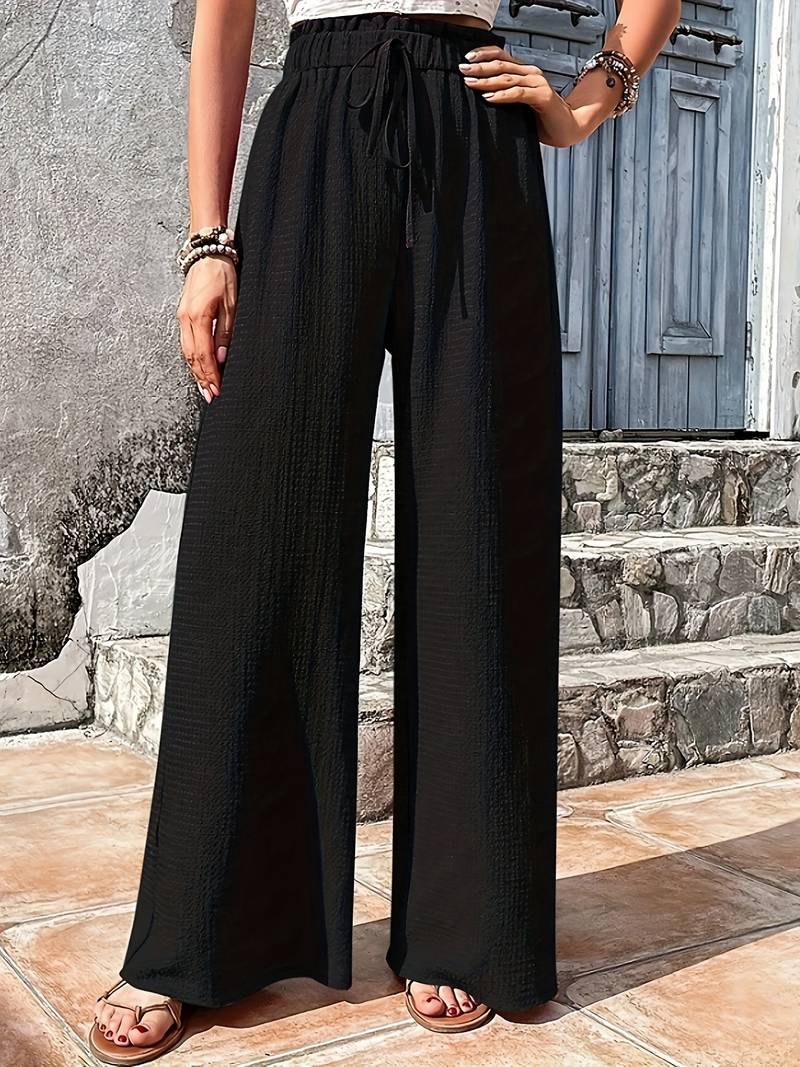 Dide - Lässige Hose Mit Weitem Beinbund