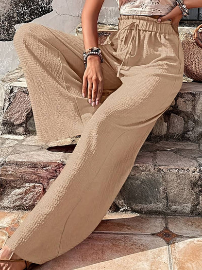 Dide - Lässige Hose Mit Weitem Beinbund