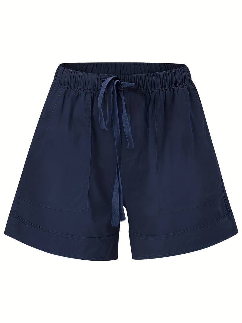 Cato - Shorts Mit Elastischem Bund Und Kordelzug Für Frühling/Sommer
