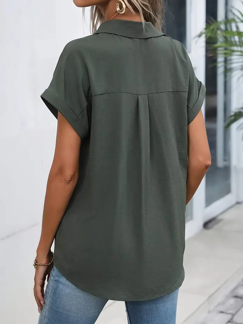 Livia - Lässiges Kurzarmshirt Für Den Frühling