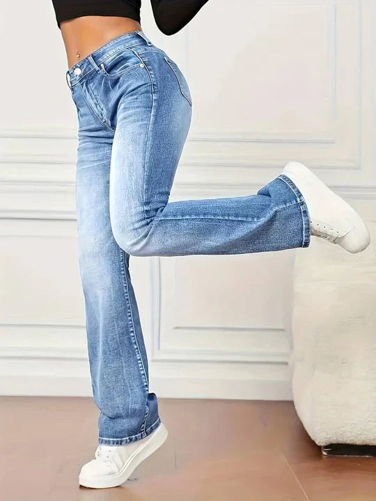 Xara - Ausgestellte Jeans Im Vintage-look Mit Stretch