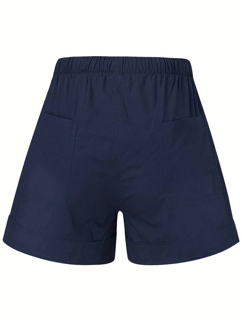 Cato - Shorts Mit Elastischem Bund Und Kordelzug Für Frühling/Sommer