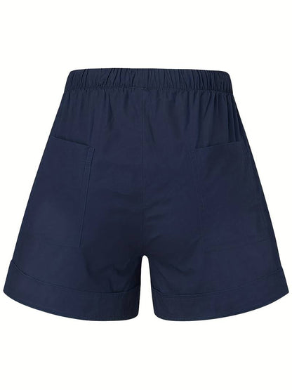 Cato - Shorts Mit Elastischem Bund Und Kordelzug Für Frühling/Sommer