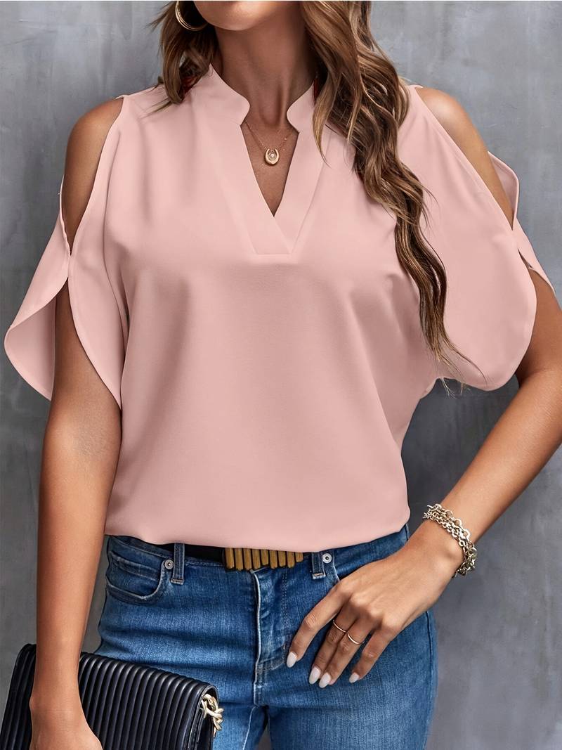 Mailin - Schulterfreie Bluse Für Frühling Und Sommer
