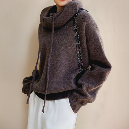 Nele - Rollkragenpullover Aus Merinowolle Für Frauen