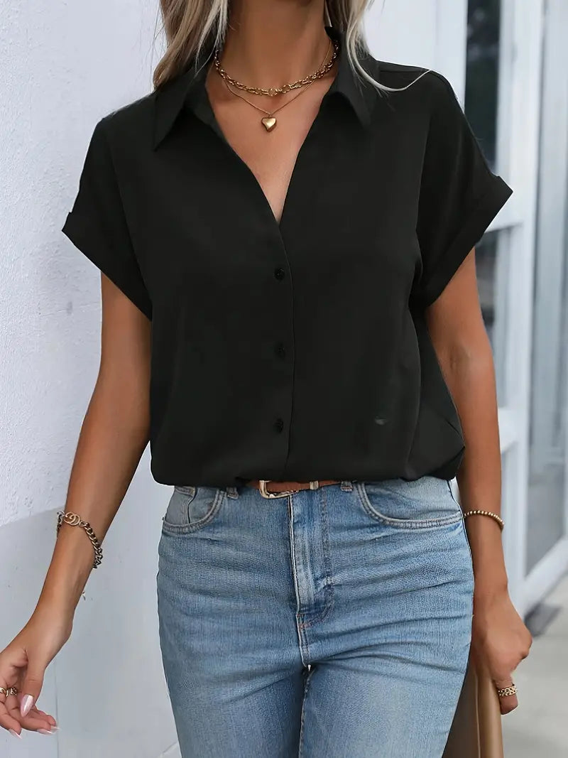 Livia - Lässiges Kurzarmshirt Für Den Frühling