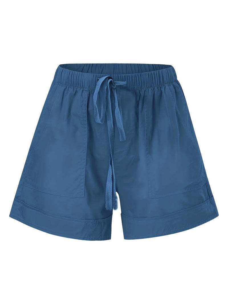 Cato - Shorts Mit Elastischem Bund Und Kordelzug Für Frühling/Sommer