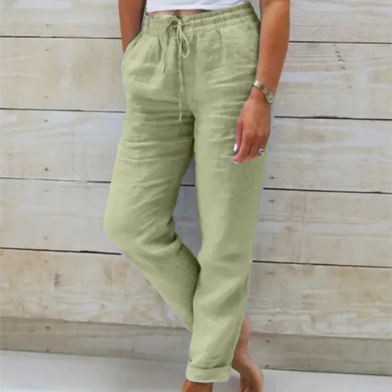 Barbelin - Stylische Leinenhose Für Damen