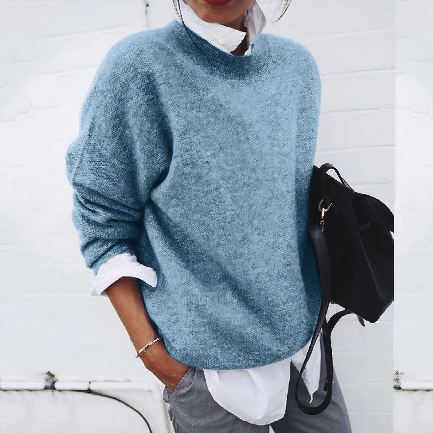 Eleganter Rollkragenpullover - Senta