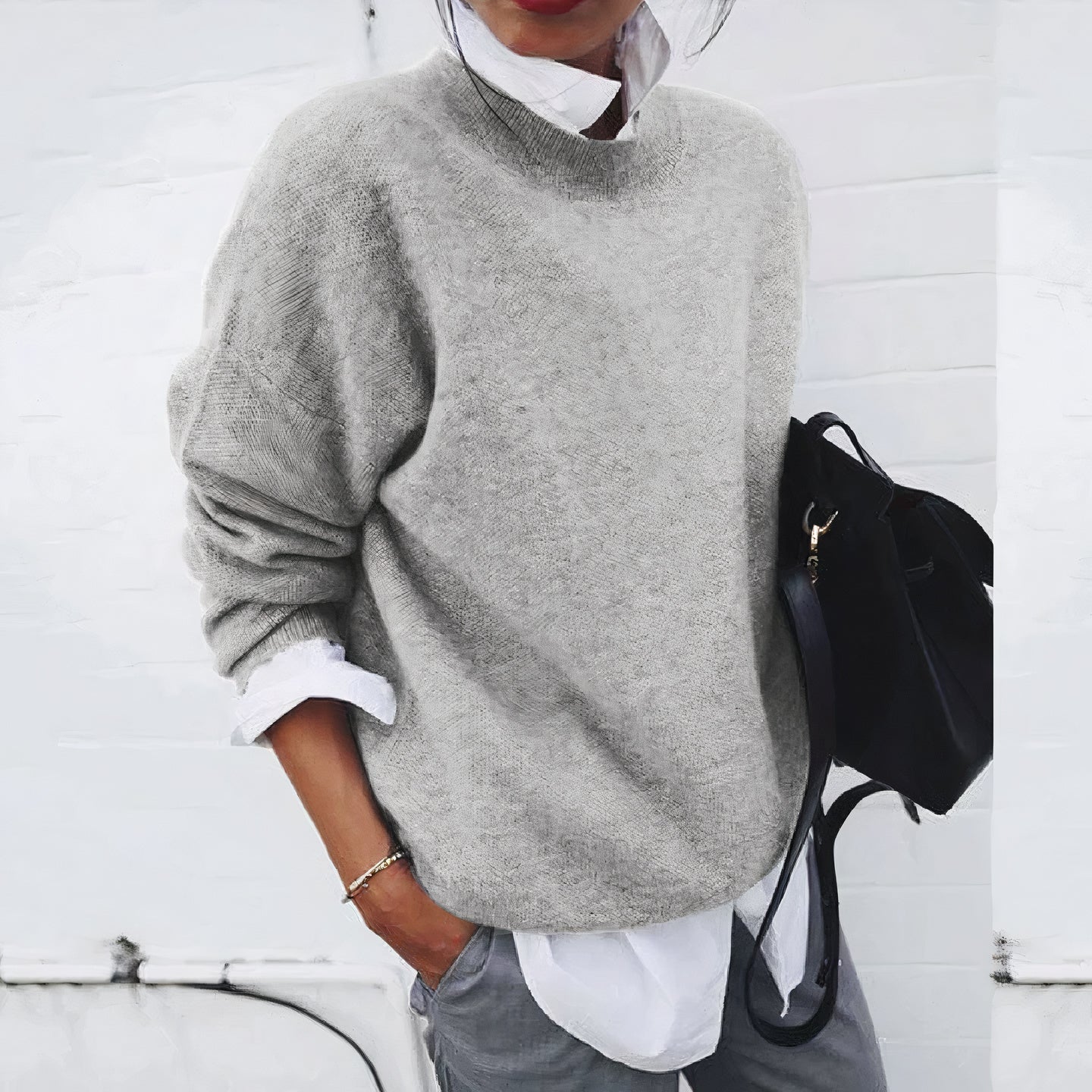 Eleganter Rollkragenpullover - Senta