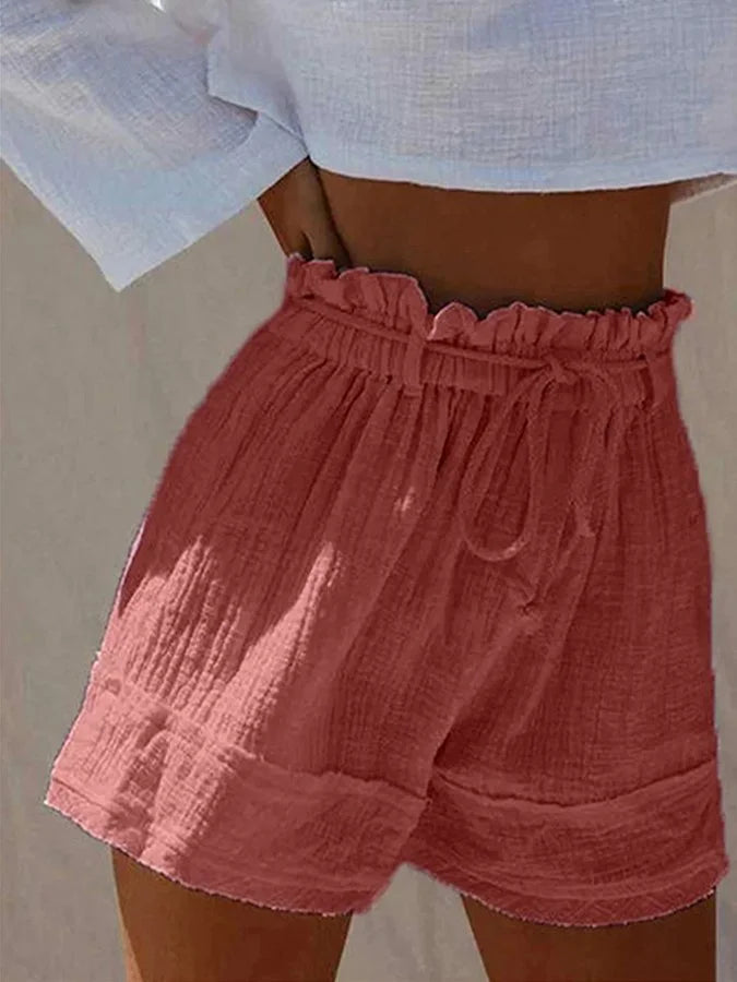 Philine - Lässige Und Stylische Leinen Shorts