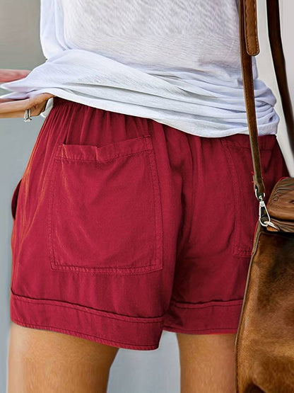 Cato - Shorts Mit Elastischem Bund Und Kordelzug Für Frühling/Sommer
