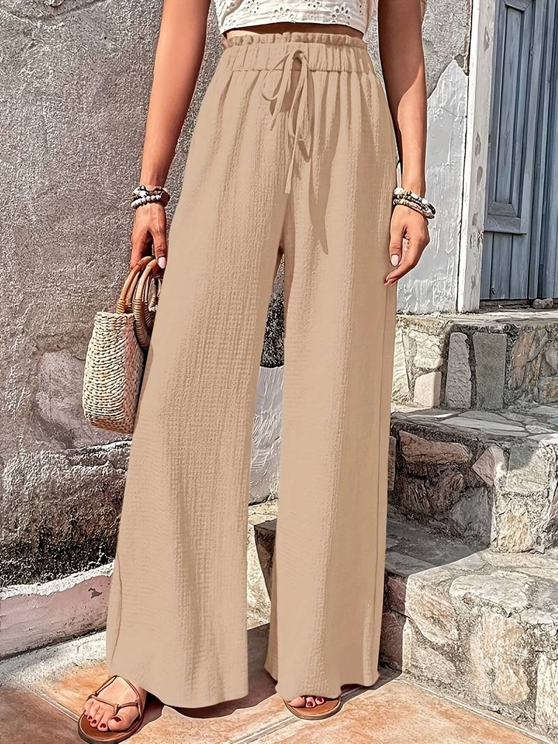 Dide - Lässige Hose Mit Weitem Beinbund