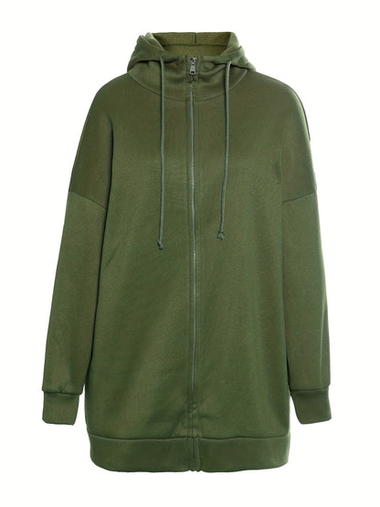 Hannelore - Lässiger Sport-Hoodie Mit Reißverschluss