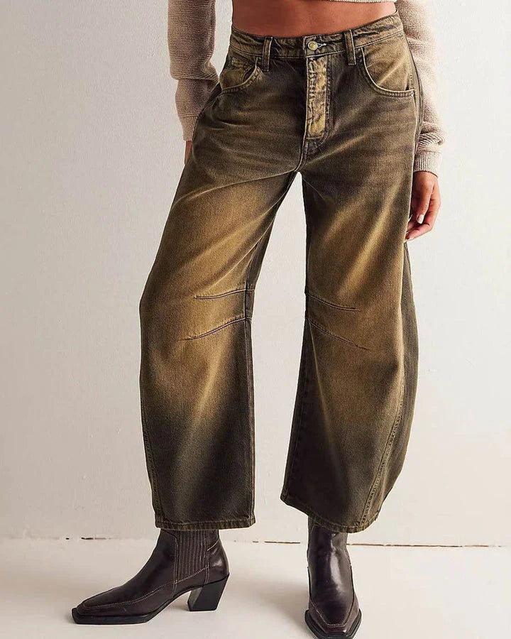 Jorinde - Mid Rise Barrel Jeans Für Damen