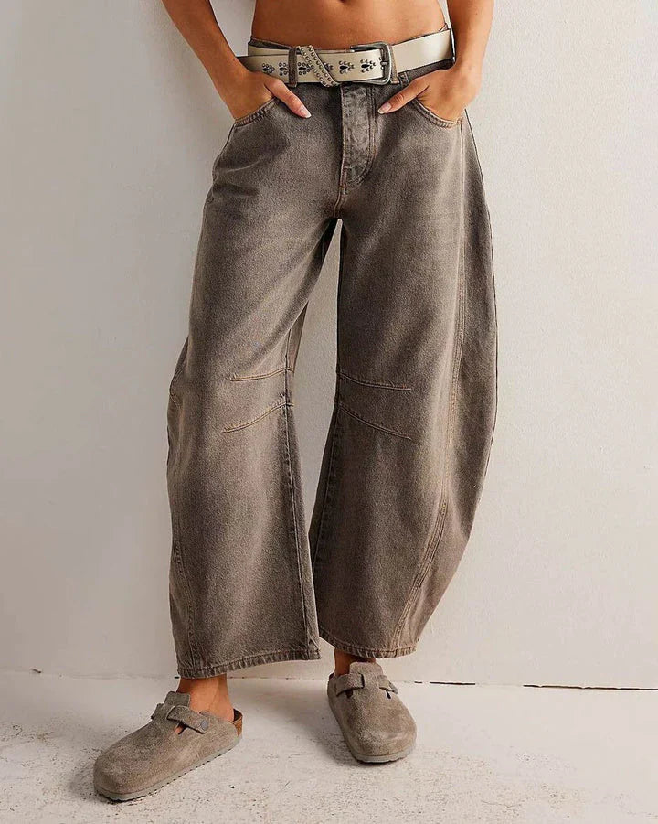 Jorinde - Mid Rise Barrel Jeans Für Damen
